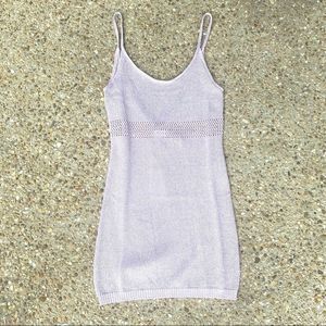 NWT Lovers + Friends Knit  Open Back Spaghetti Straps Dress Size XL
